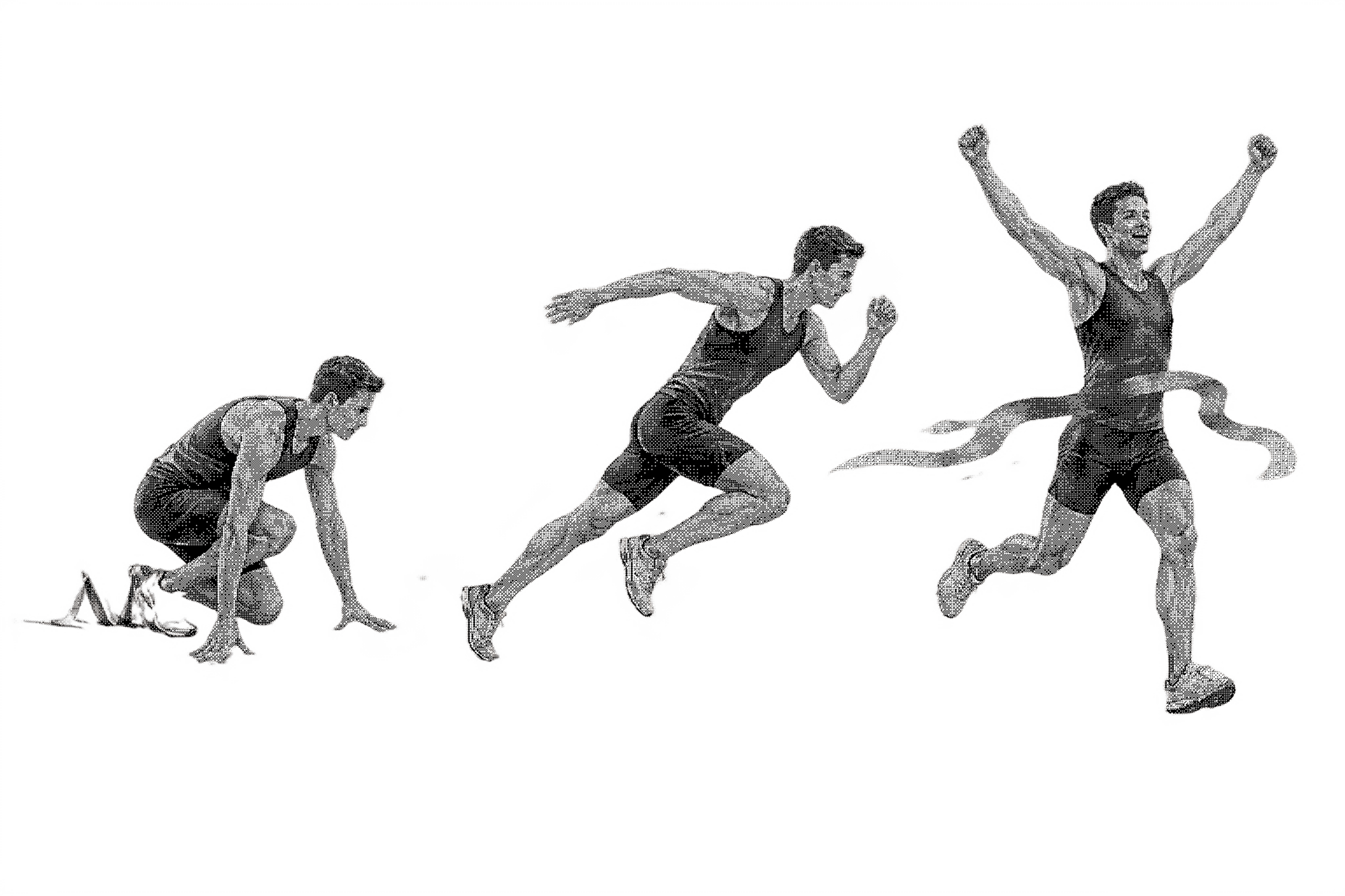 a man running